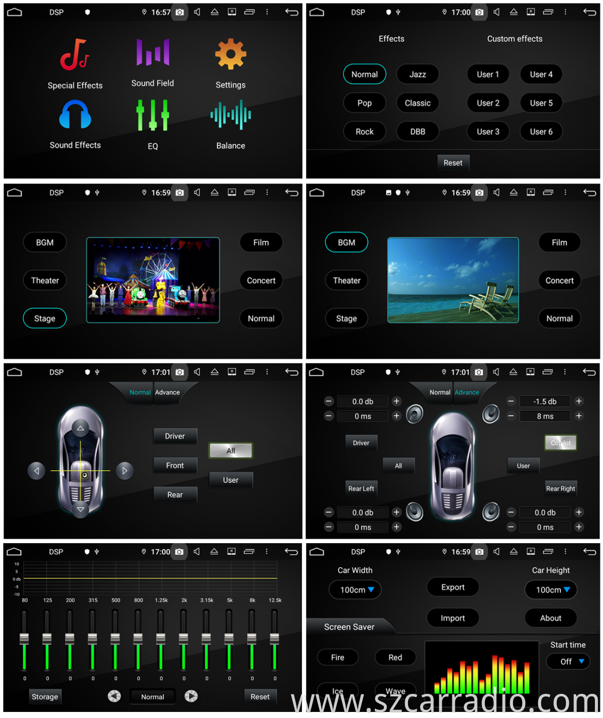 VW Universal car radio built in Dsp